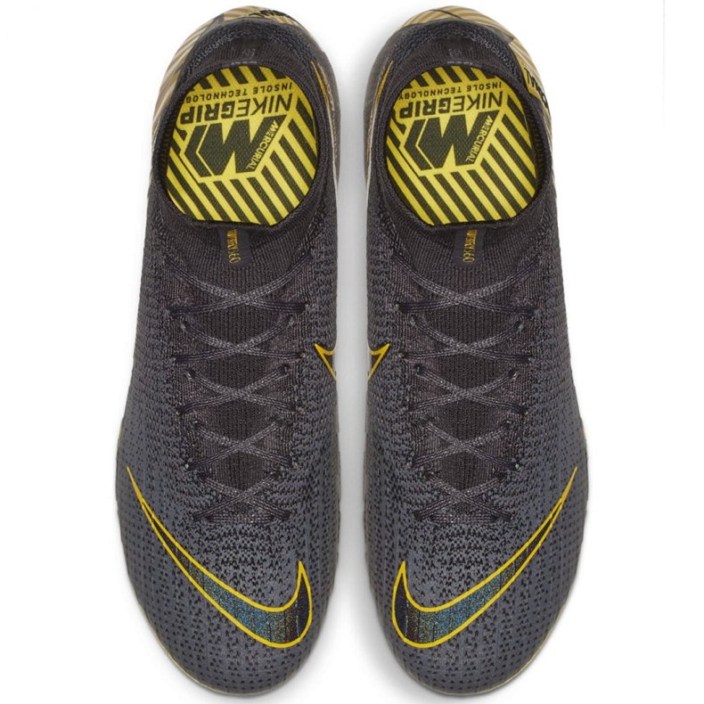 Nike Mercurial Superfly 6 Elite Fg M AH7365-070 scarpe da calcio nero grigio 2