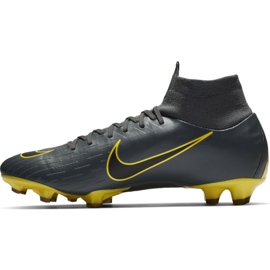 Nike Mercurial Superfly 6 Pro Fg M AH7368-070 scarpe da calcio nero grigio 1