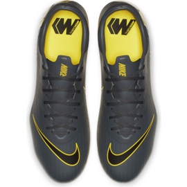 Nike Mercurial Vapor 12 Pro Fg M AH7382-070 scarpe da calcio grigio grigio 2