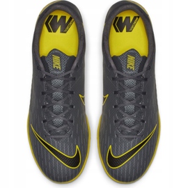 Nike Mercurial Vapor X 12 Academy Tf M AH7384-070 scarpe da calcio nero grigio 2