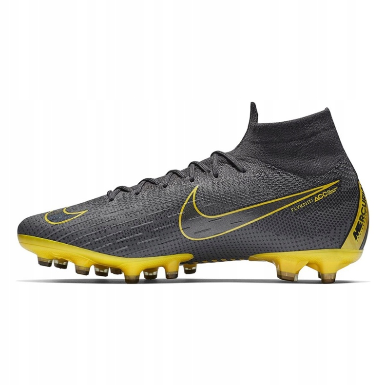 Nike Mercurial Superfly 6 Elite Ag Pro M AH7377-070 scarpe da calcio nero grigio 1