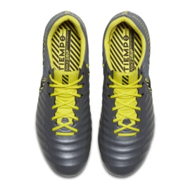 Scarpa da calcio Nike Tiempo Legend 7 Elite Ag Pro M AH7423-070 nero grigio 2