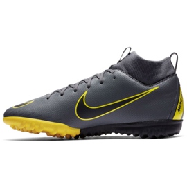 Scarpe da calcio Nike Mercurial SuperflyX 6 Academy Gs Tf Jr AH7344-070 multicolore grigio 1