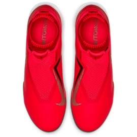 Scarpe indoor Nike React Phantom Vsn Pro Df Ic M AO3276-600 rosso rosso 2