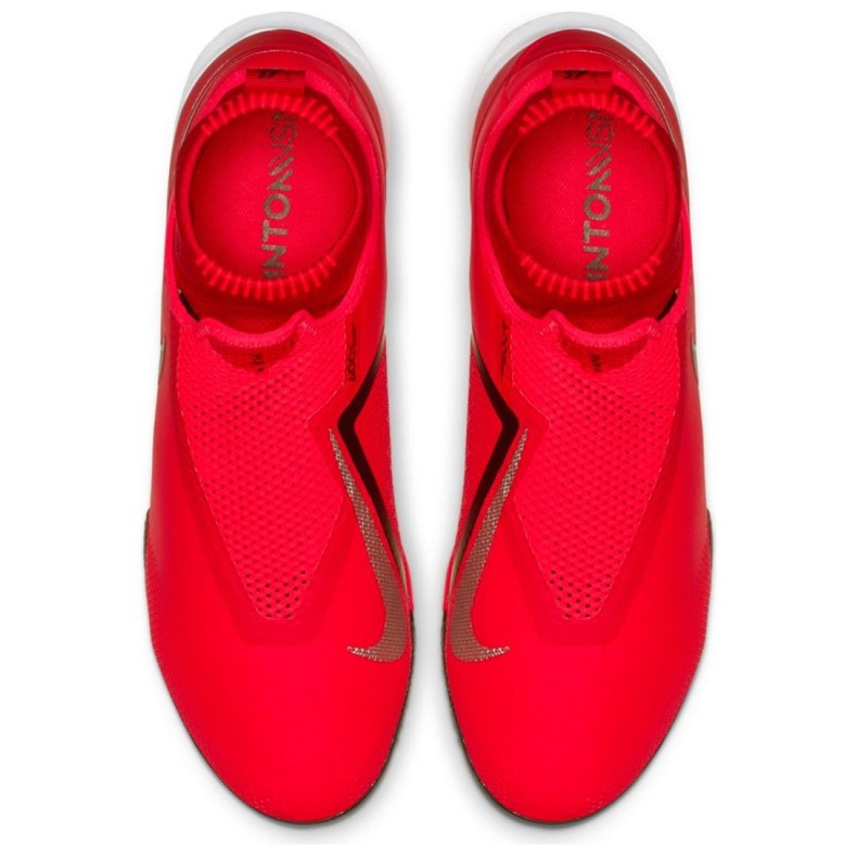 Scarpe indoor Nike React Phantom Vsn Pro Df Ic M AO3276-600 rosso rosso 2