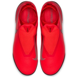 Scarpa da calcio Nike React Phantom Vsn Pro Df Tf M AO3277-600 rosso rosso 2