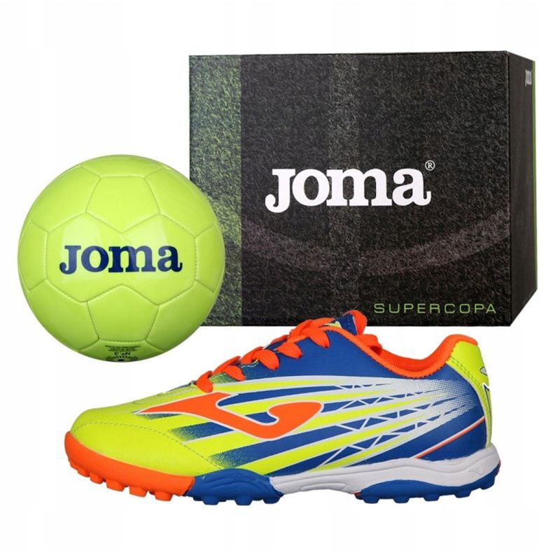 Scarpe Calcio Joma Super Copa Jr Tf SCJS.911.TF + Pallone Libero multicolore 1