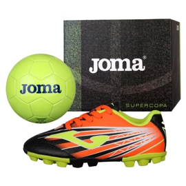 Scarpe Calcio Joma Super Copa Jr Fg SCJS.901.24 + Pallone Libero multicolore multicolore 1