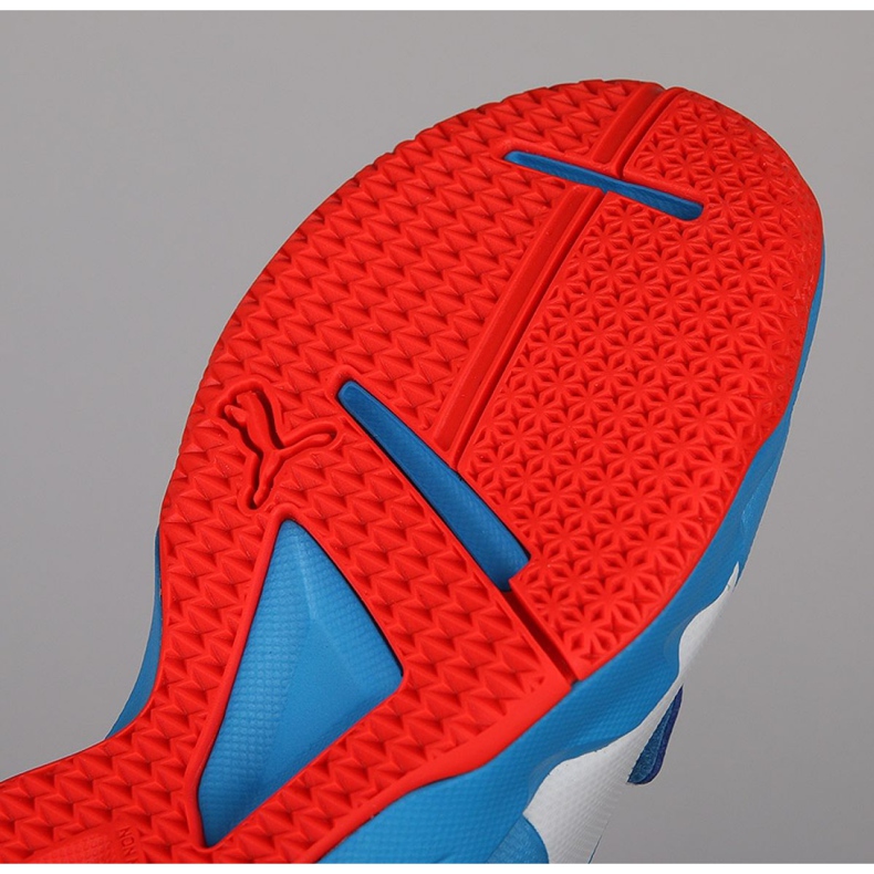 Scarpe indoor Puma Tenaz V Jr Bleu Azur 104891 06 blu blu 2