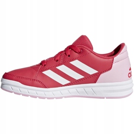 Scarpe Adidas AltaSport K Jr D96866 rosso 1