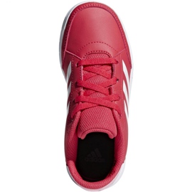 Scarpe Adidas AltaSport K Jr D96866 rosso 2