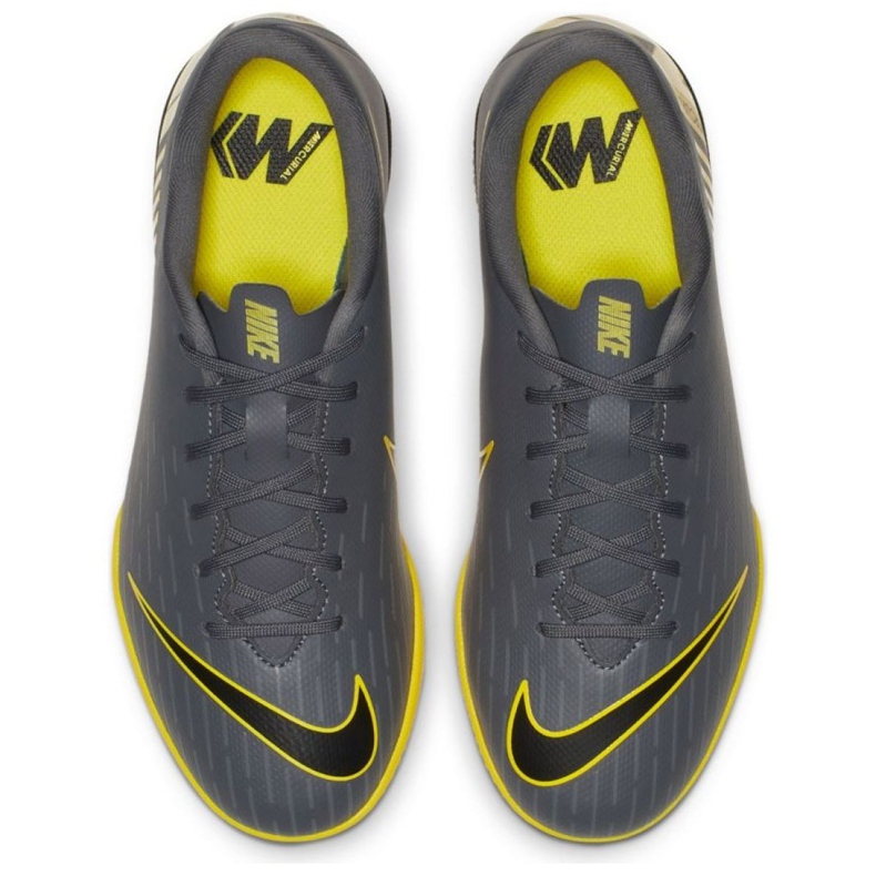Scarpe indoor Nike Mercurial VaporX 12 Academy Gs Ic Jr AJ3101-070 grigio grigio 2