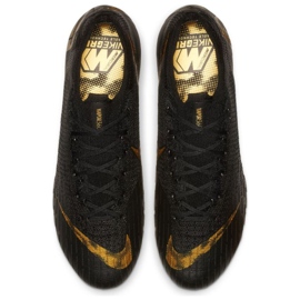 Nike Mercurial Vapor 12 Elite Fg M AH7380-077 scarpe da calcio nero nero 2