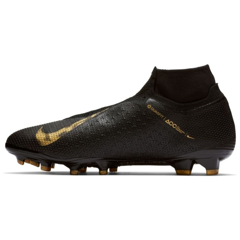 Nike Phantom Vsn Elite Df Fg M AO3262-077 scarpe da calcio nero nero 1