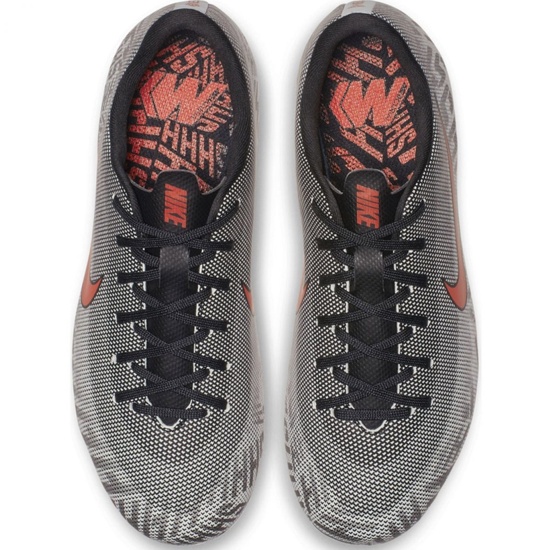 Nike Mercurial Vapor 12 Academy Neymar FG / MG Jr AO2896-170 scarpe da calcio bianco bianco 1