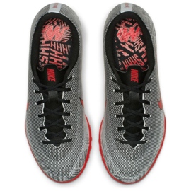 Scarpa da calcio Nike Mercurial Vapor 12 Academy Neymar Tf Jr AO9476-170 grigio grigio 2