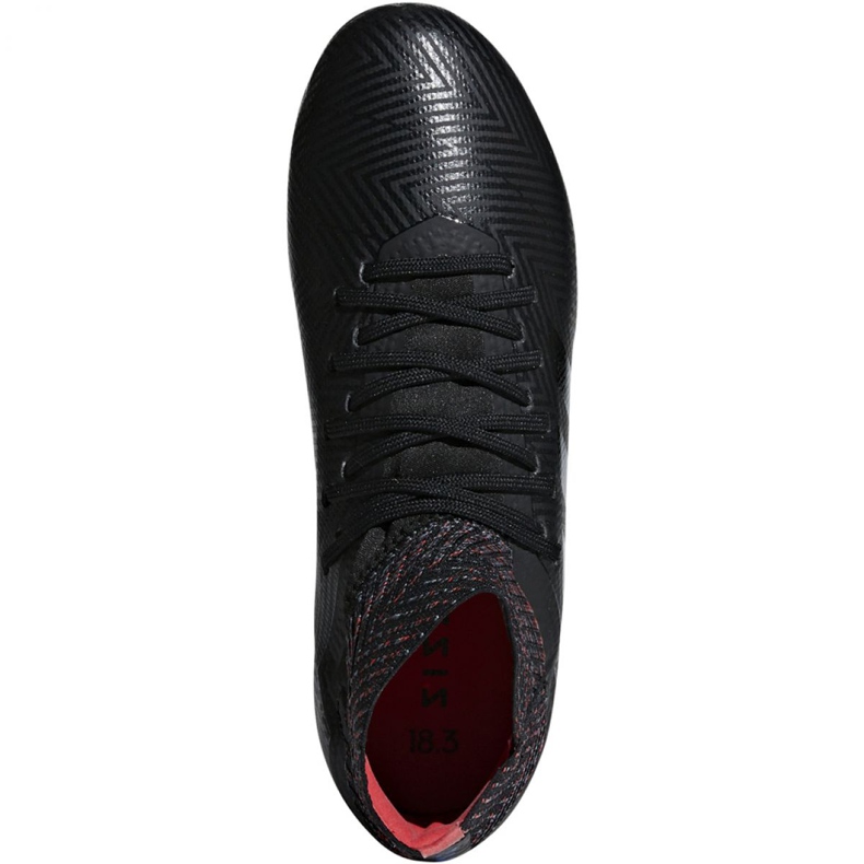 Scarpe da calcio Adidas Nemeziz 18.3 Fg Jr D98016 multicolore nero 1