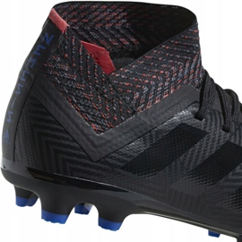 Scarpe da calcio Adidas Nemeziz 18.3 Fg Jr D98016 nero multicolore 6