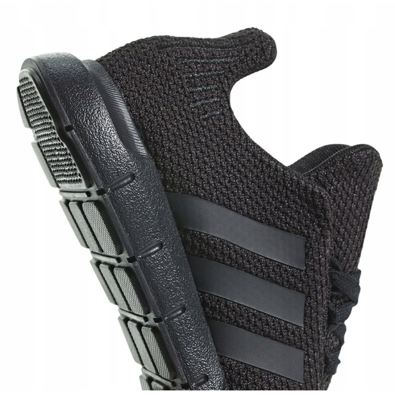 Adidas Originals Swift Run Jr F34314 scarpe nero 2