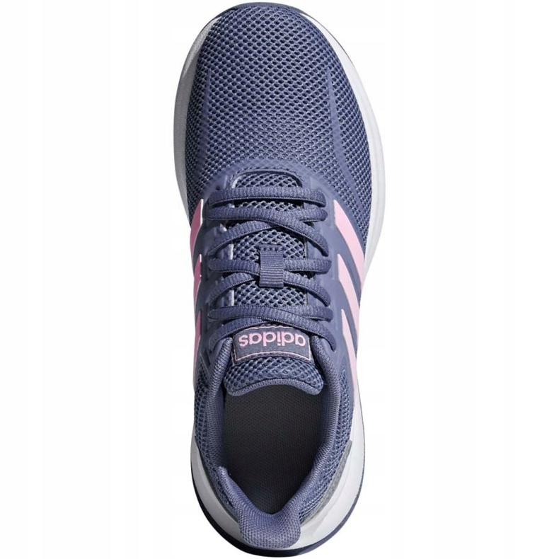 Scarpe da corsa adidas Falcon K Jr F36541 viola 2