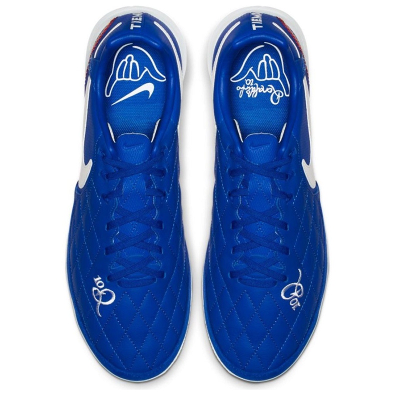 Scarpe indoor Nike Tiempo Lunar LegendX 7 Pro 10R Ic M AQ2211-410 blu blu 1
