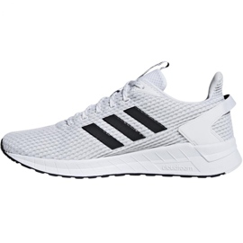 Scarpe da corsa adidas Questar Ride M F34982 bianca nero 2