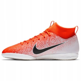 Scarpe indoor Nike Mercurial SuperflyX 6 Academy Ic Jr AH7343-801 multicolore arancia 1