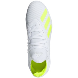 Scarpe da calcio Adidas X 18.3 Fg Jr BB9372 multicolore bianca 1