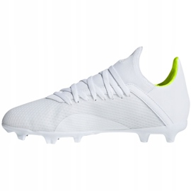 Scarpe da calcio Adidas X 18.3 Fg Jr BB9372 multicolore bianca 2