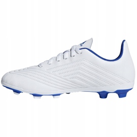 Scarpe da calcio Adidas Predator 19.4 FxG Jr CM8542 multicolore bianca 1