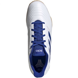 Scarpe indoor adidas Predator 19.4 In Sala M D97974 bianca bianca 2