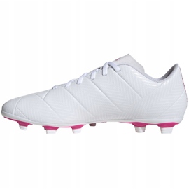 Scarpe da calcio Adidas Nemeziz 18.4 FxG M D97990 multicolore bianca 2