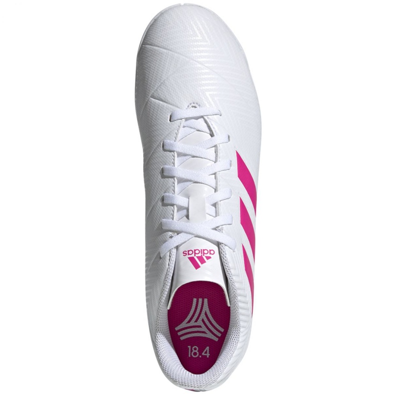 Scarpe indoor adidas Nemeziz 18.4 In M D97995 bianca bianca 1