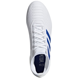 Scarpe da calcio Adidas Predator 19.3 Fg M BB9333 multicolore bianca 2