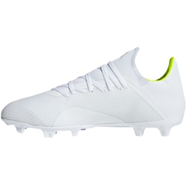 Scarpe da calcio Adidas X 18.3 Fg M BB9368 bianca bianca 2
