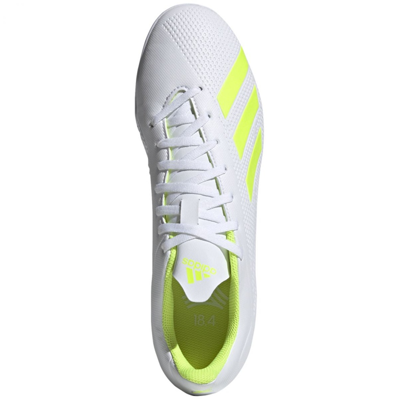 Scarpe da calcio Adidas X 18.4 Tf M BB9414 bianco bianco 1