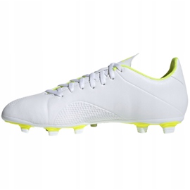 Scarpe da calcio Adidas X 18.4 Fg M BB9377 multicolore bianca 2