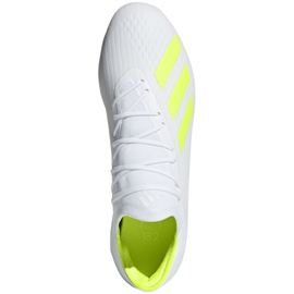 Scarpe da calcio Adidas X 18.2 Fg M BB9364 bianco bianco 1