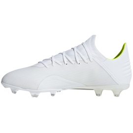 Scarpe da calcio Adidas X 18.2 Fg M BB9364 bianco bianco 2