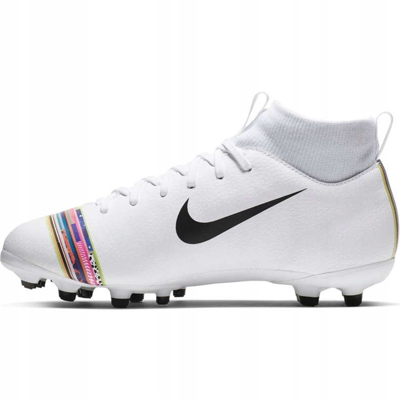 Nike Mercurial Superfly 6 Academy Mg Jr AJ3111-109 scarpe da calcio multicolore bianco 2