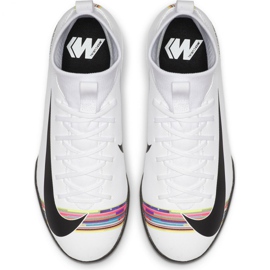 Scarpe indoor Nike Mercurial Superfly X 6 Academy Ic Jr AJ3110-109 multicolore bianco 2