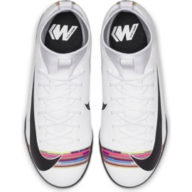 Nike Mercurial Superfly X 6 Academy Tf Jr AJ3112-109 scarpe da calcio multicolore bianco 2