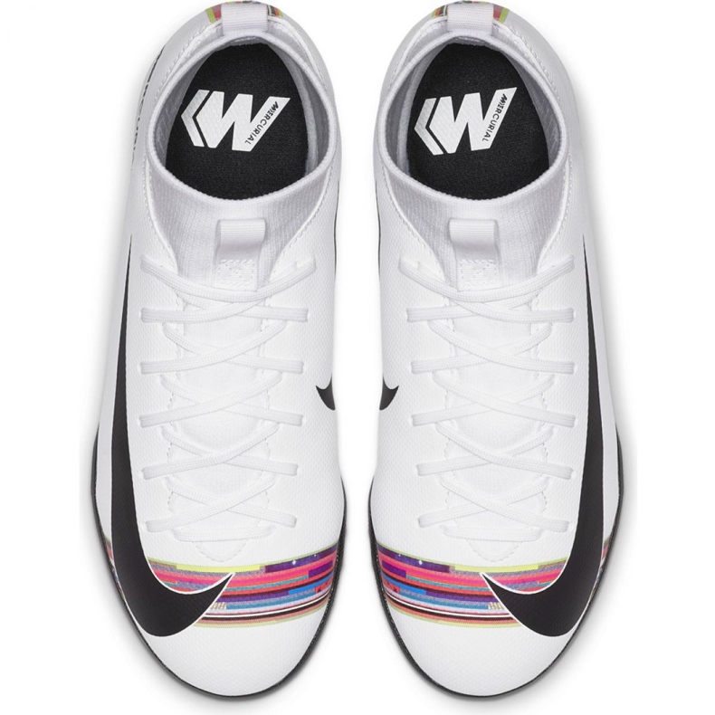 Nike Mercurial Superfly X 6 Academy Tf Jr AJ3112-109 scarpe da calcio multicolore bianca 2