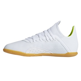 Scarpe indoor adidas X 18.3 In Jr BB9397 multicolore bianca 1