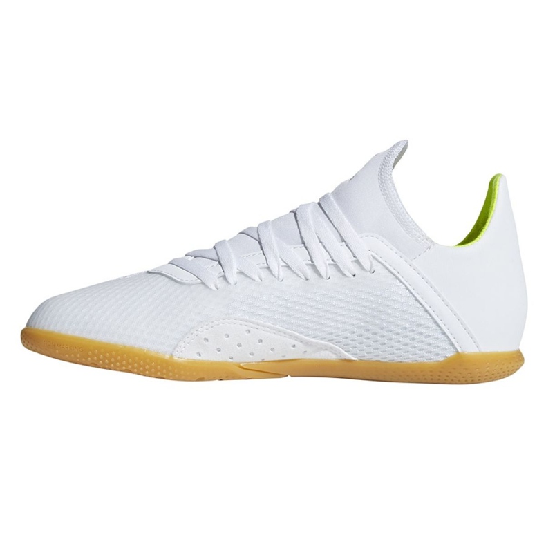 Scarpe indoor adidas X 18.3 In Jr BB9397 multicolore bianca 1