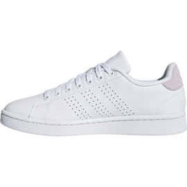 Scarpe Adidas Advantage W F36481 bianca 2