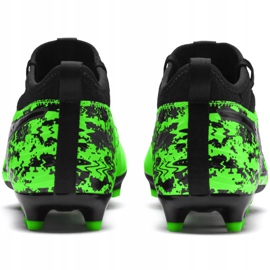 Puma One 19.3 Fg Ag M 105486 04 scarpe da calcio multicolore verde 1