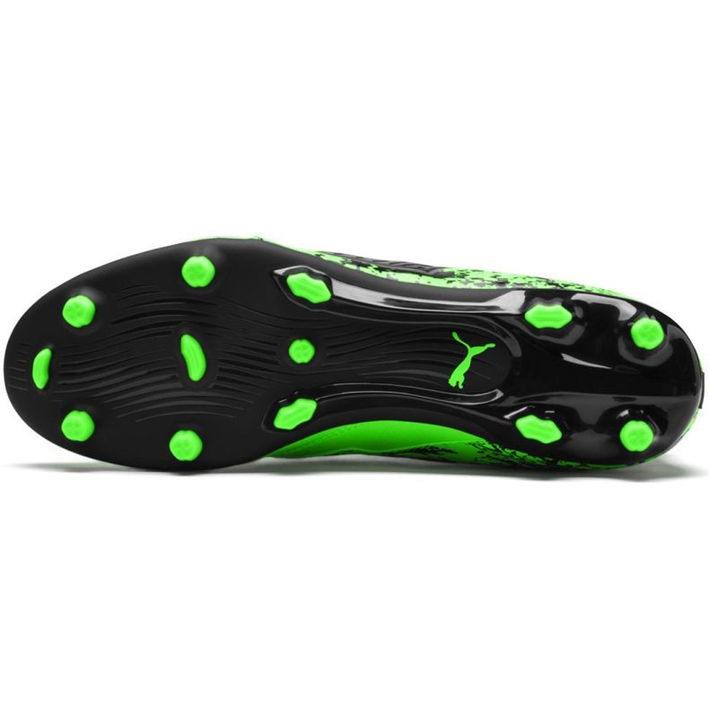 Puma One 19.3 Fg Ag M 105486 04 scarpe da calcio multicolore verde 2