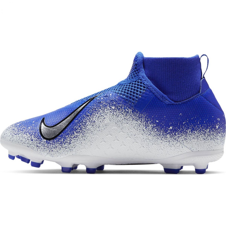 Scarpe da calcio Nike Phantom Vsn Academy Df FG / MG Jr AO3287-410 multicolore blu 1