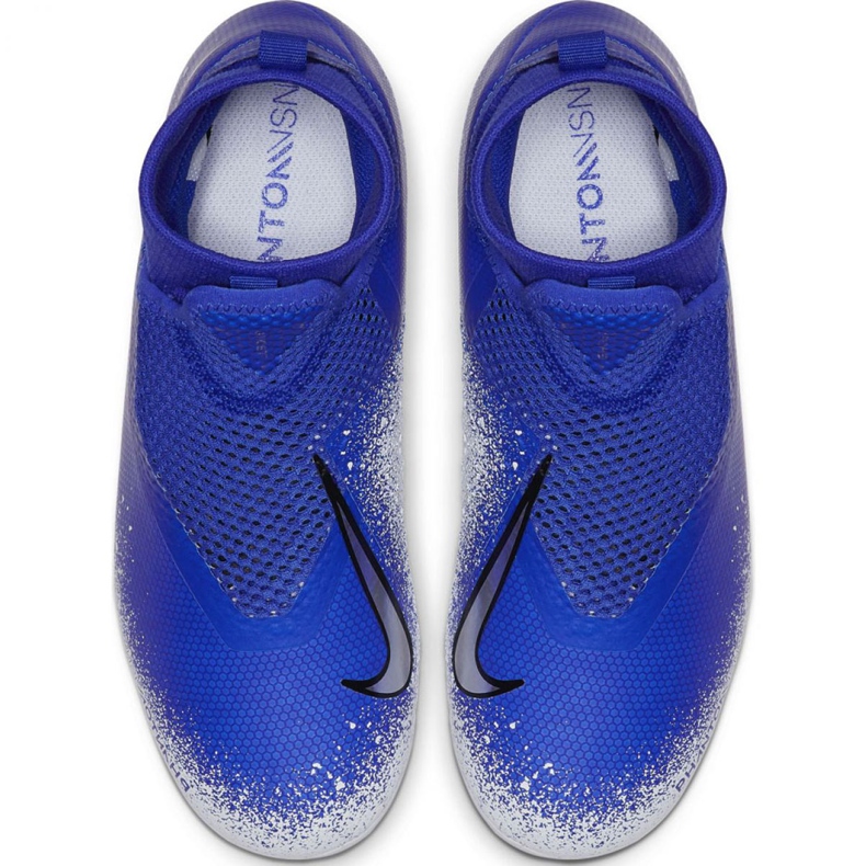 Scarpe da calcio Nike Phantom Vsn Academy Df FG / MG Jr AO3287-410 multicolore blu 2